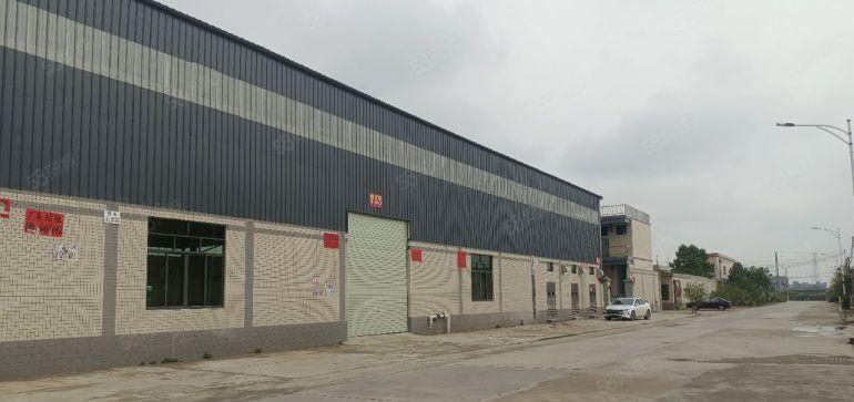 园洲原房独院厂房出租5500平，滴水10米没有公摊，可办环评