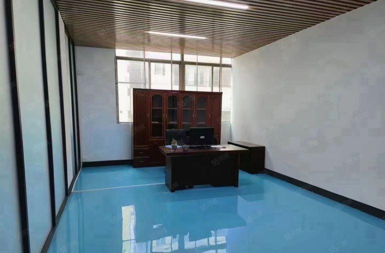 低价带装修博罗石湾工业园楼上1500平厂房出租全新地坪漆