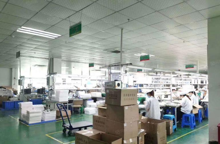 博罗龙溪8元红本厂房精装修办公室地坪漆原房东出租可办环评