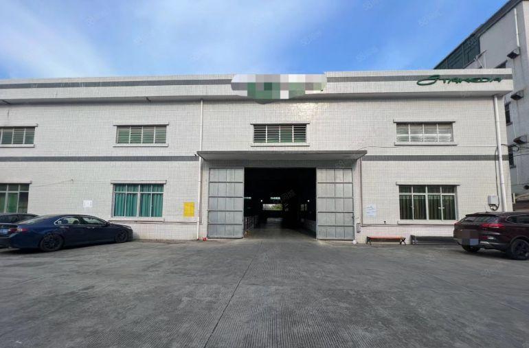 园洲镇工业园区独栋砖墙到顶单一层2000平厂房出租