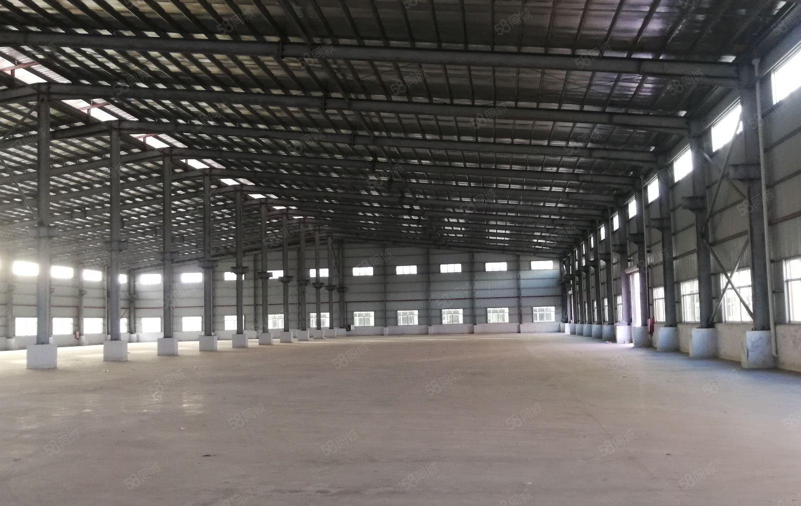 8元起租惠州博罗县13米高全新原房东单一层5000钢构厂房出