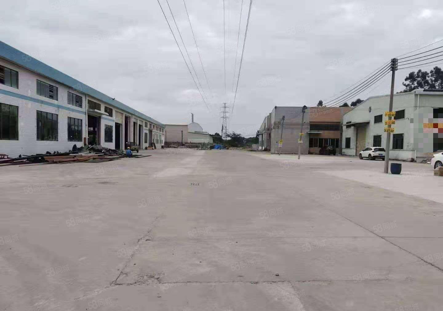 石湾钢钩中间无柱子空地大1800方厂房出租，格局方正实用