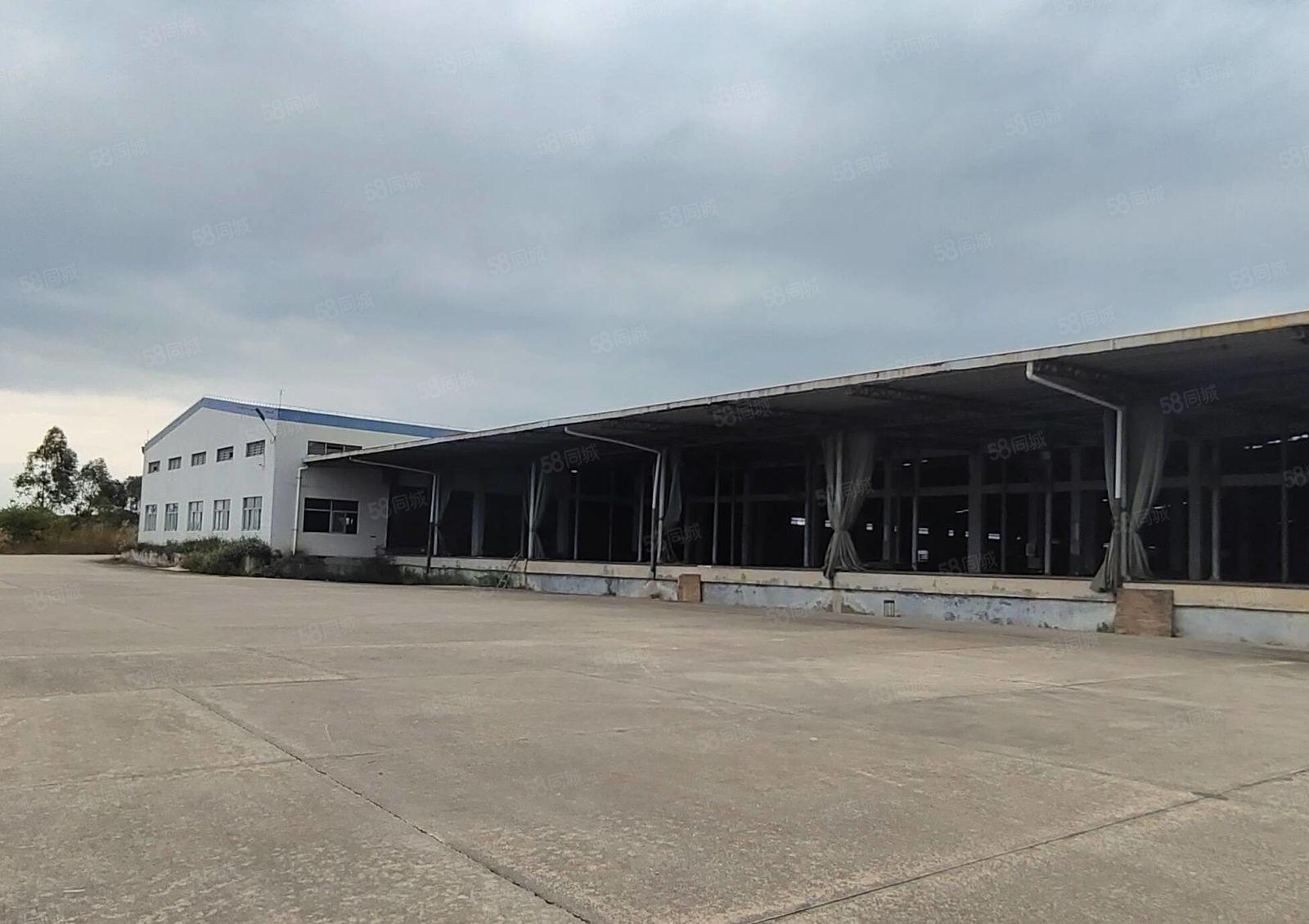 博罗独门独院单一层厂房2万平，卸货平台消防喷淋空地超大