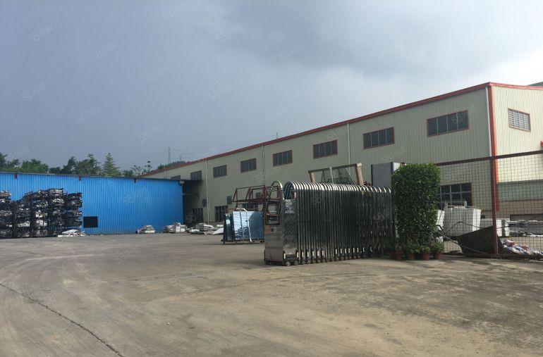 博罗园洲附近工业区3千平独门独院原房东红本钢构厂房出租可分租