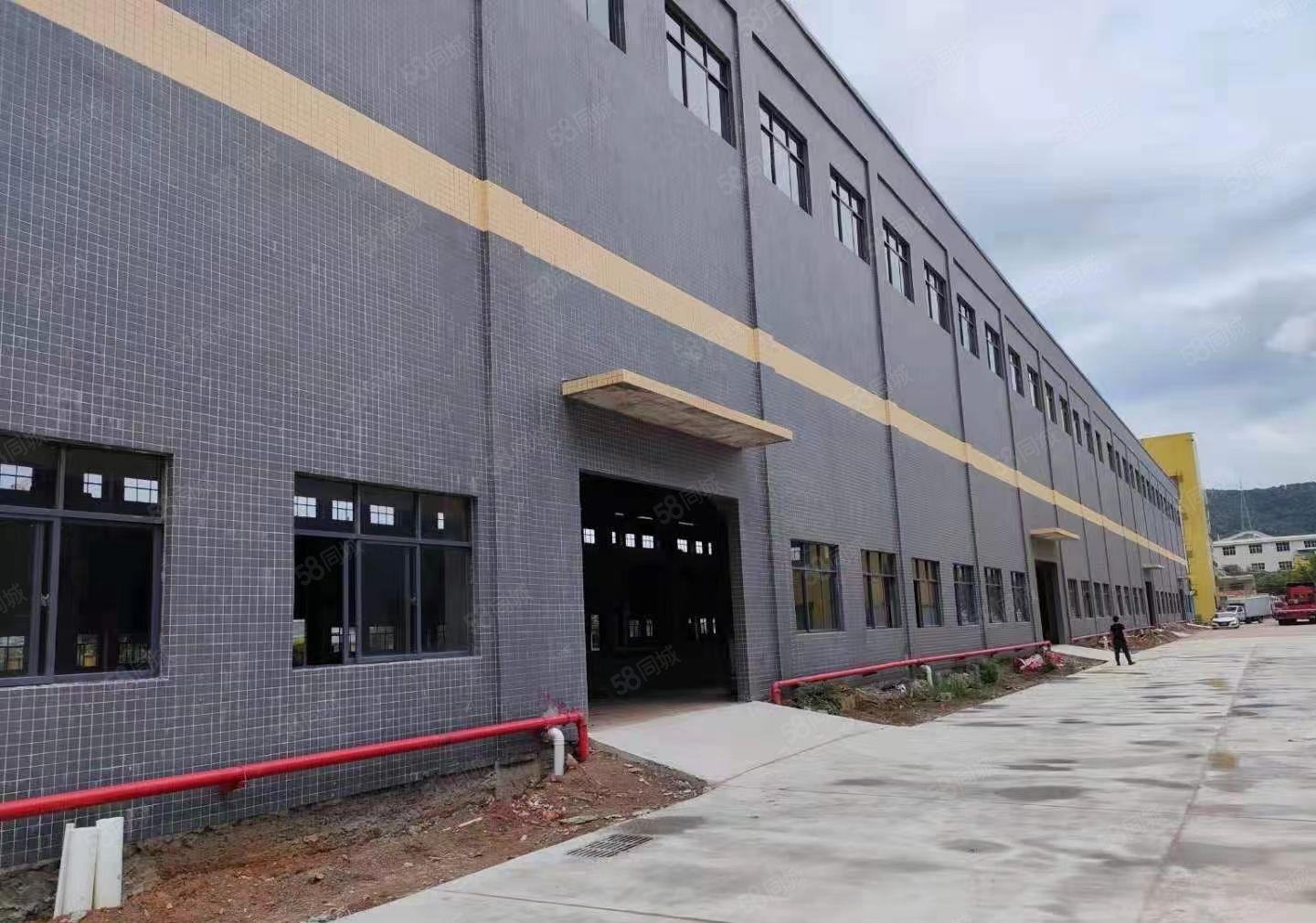 博罗滴水15米钢构厂房出租3千方，适合特殊重工行业，红本双证