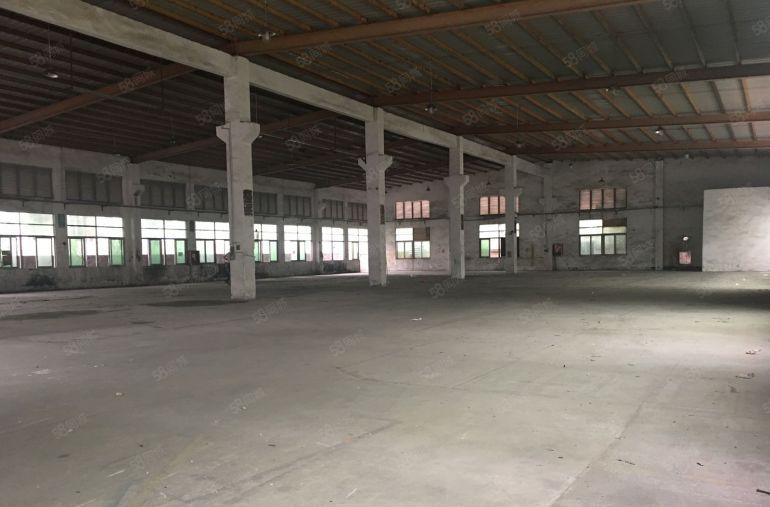 博罗园洲附近独栋3千平滴水8米红本钢构厂房出租可分租空地大