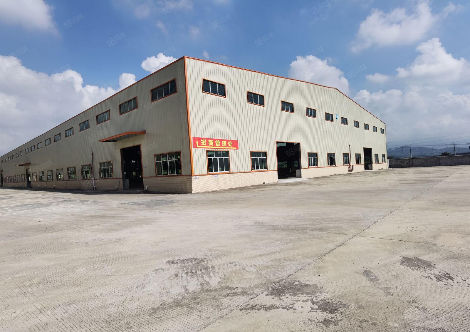 惠州市博罗县石湾镇27000单一层独院钢构原房东出租可分租