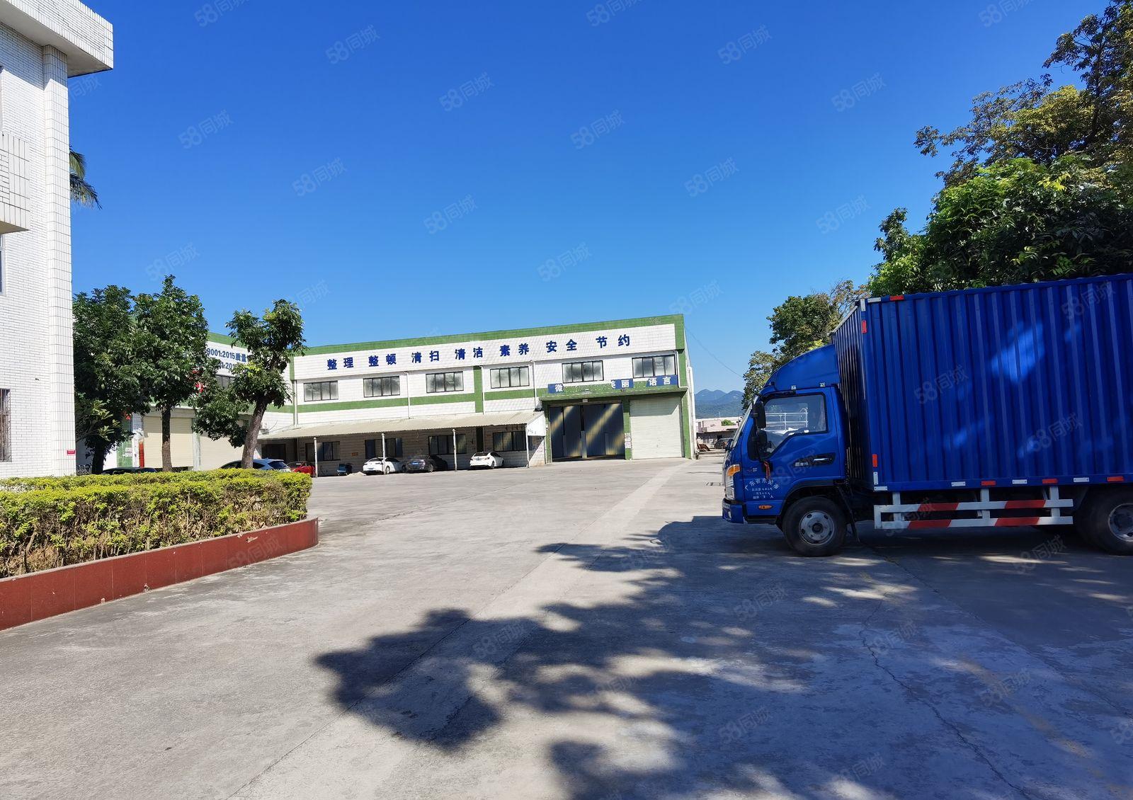 博罗县园洲镇下南村21000平米单一层钢构滴水9米红本厂房