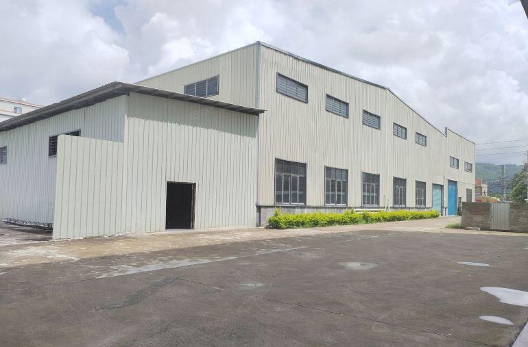 博罗福田现成行车厂房5000平方独院出租，滴水9米，可办环评