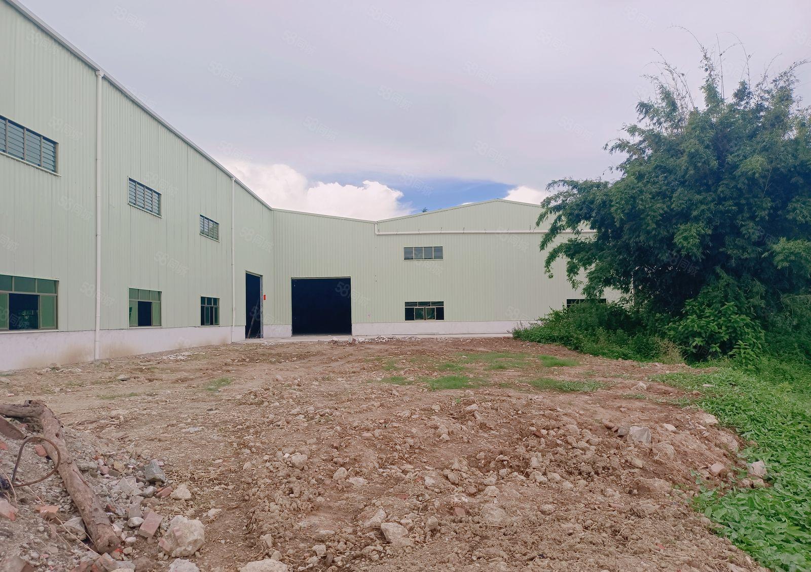 园洲独院厂房出租，可做小污染，周边无居民，工业用地，可办环保