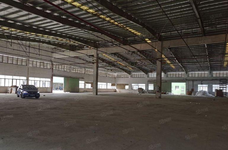 博罗石湾4000平钢构独院厂房仓库到低价出租高8米300起分