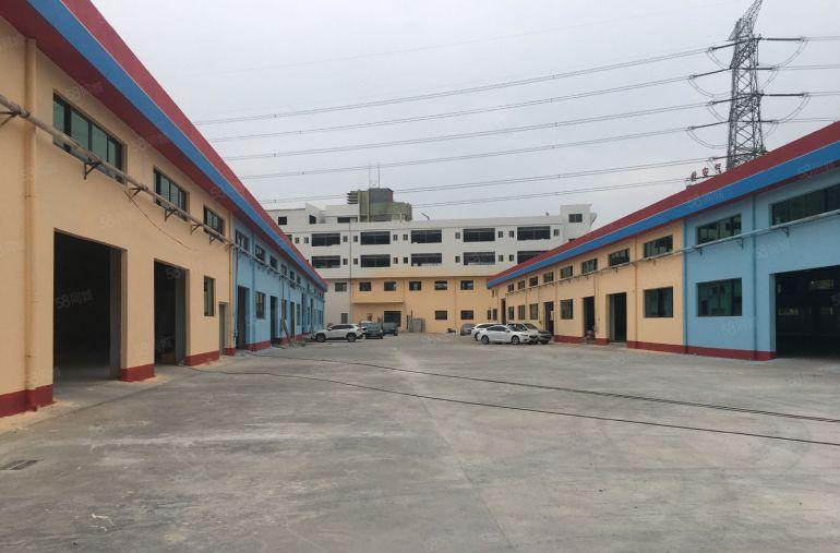 博罗园洲廖尾工业区有办公装修原房东红本钢构厂房出租大小可分租