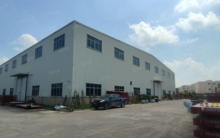 博罗龙溪工业园5000平独门独院单一层钢构厂房仓库出租可分租