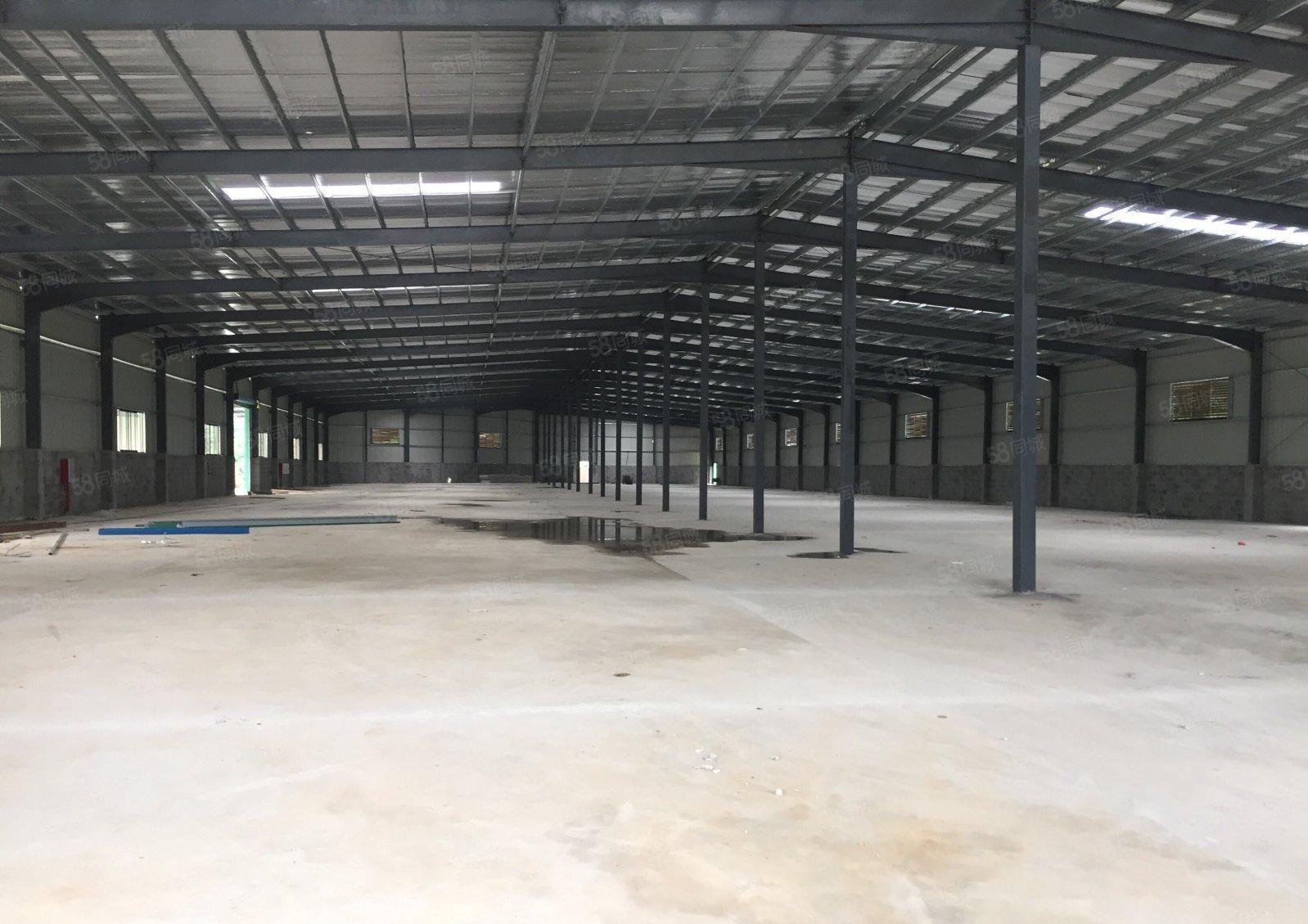 惠州博罗 四角楼独门独院钢结构厂房2600平米出租可分租