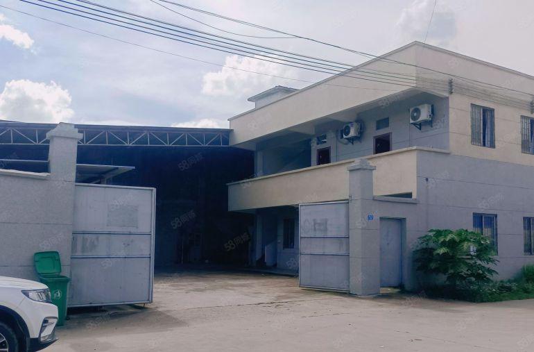 博罗石湾独院厂房出租1300平，现成装修高速出口旁，价格便宜