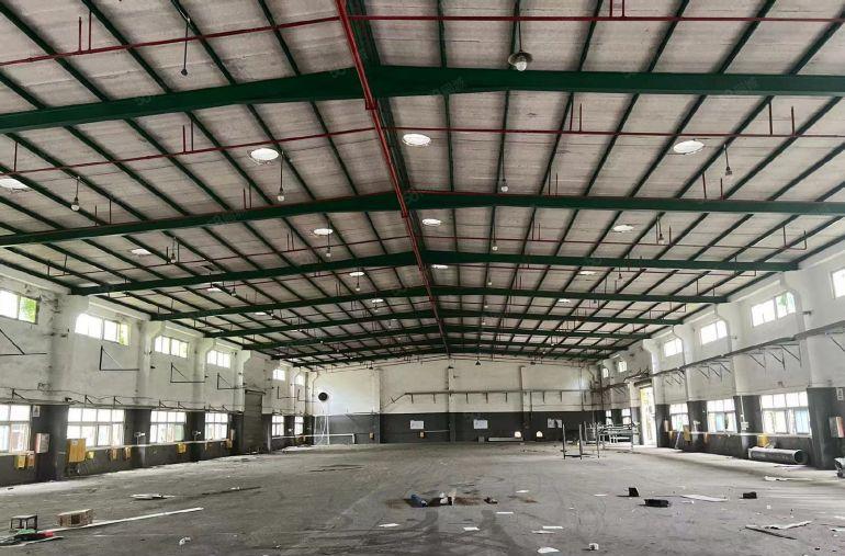 年前特价！博罗新出原房东10米高带地坪漆钢构厂房仓库低价出租