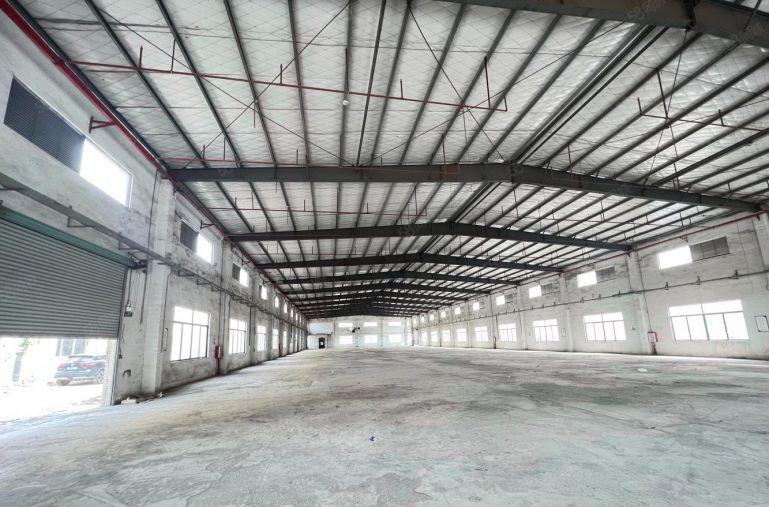 博罗福田镇新出一楼3000平钢构厂房特价出租格局方正好可分租