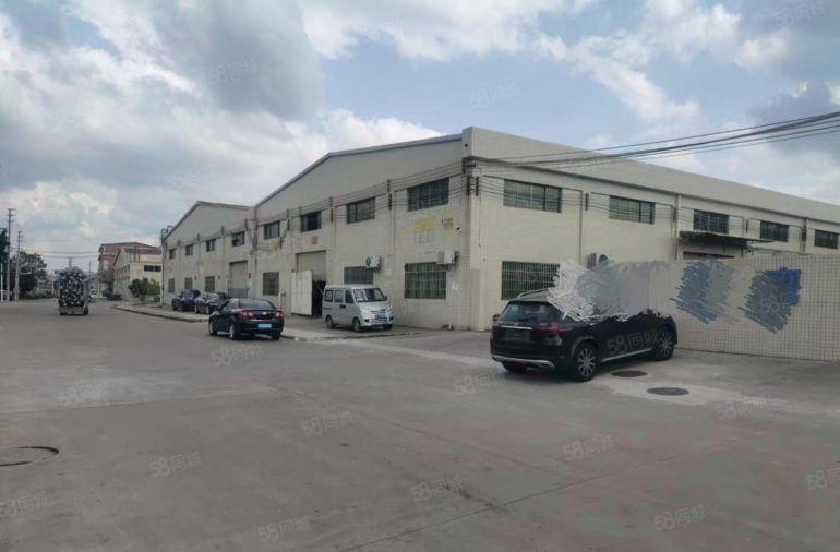 惠州博罗园洲厂房出租 砖墙厂房滴水8米独院1000方大马路边