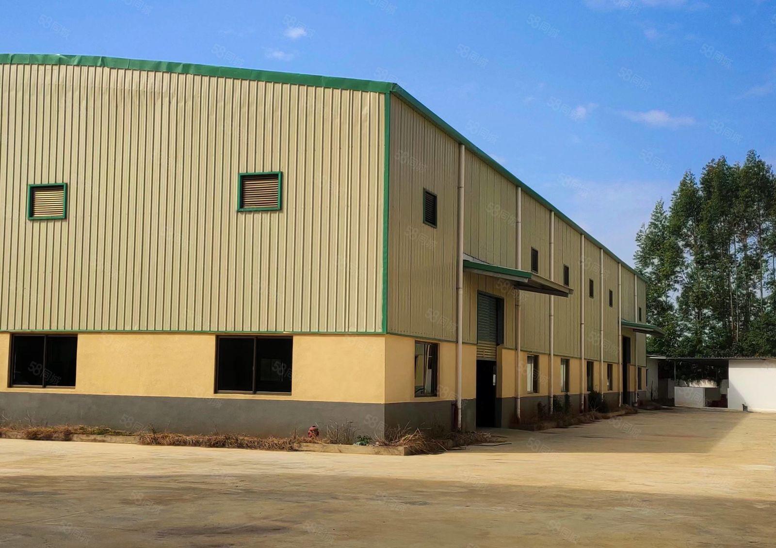 博罗县石坝镇钢结构独门独院，高度8米7300平方可分租证件齐