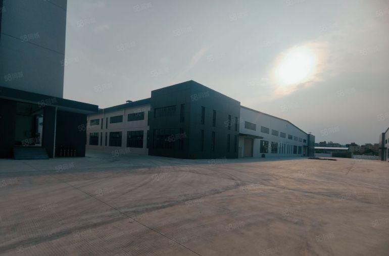 博罗县园洲镇全新标准加单一层厂房出租，大小可分，低价出租。