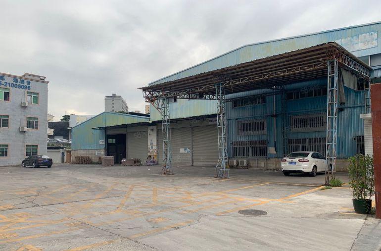 博罗园洲工业园原房东6800平高12米红本钢构厂房出租可分租