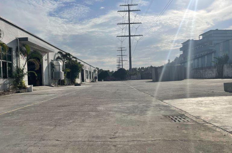 10元！石湾科技园附近新出3000平空地超大厂房仓库低价出租