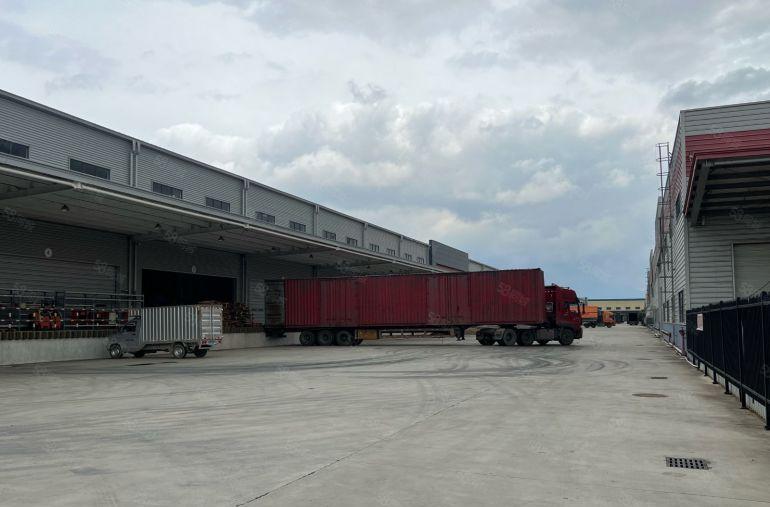 博罗县高标物流园出租！空地超大，带卸货平台，仓储！