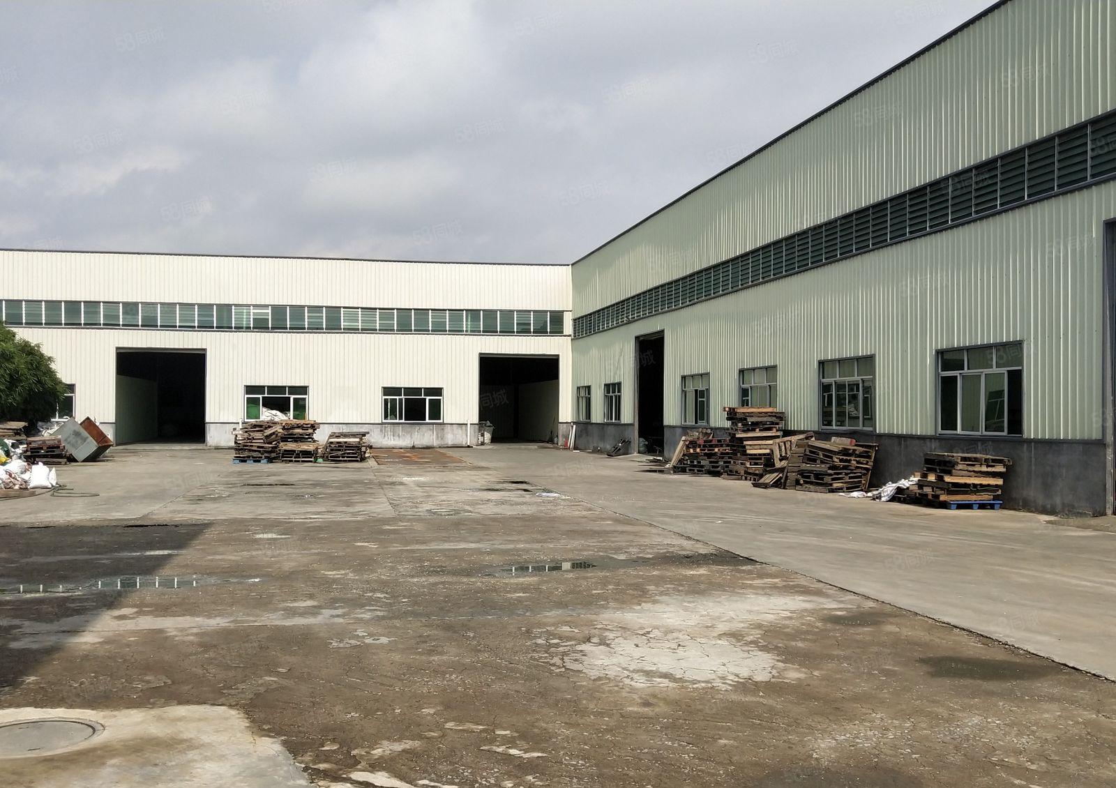 独院单一层厂房5200平方出租，宿舍800平，空地超大！