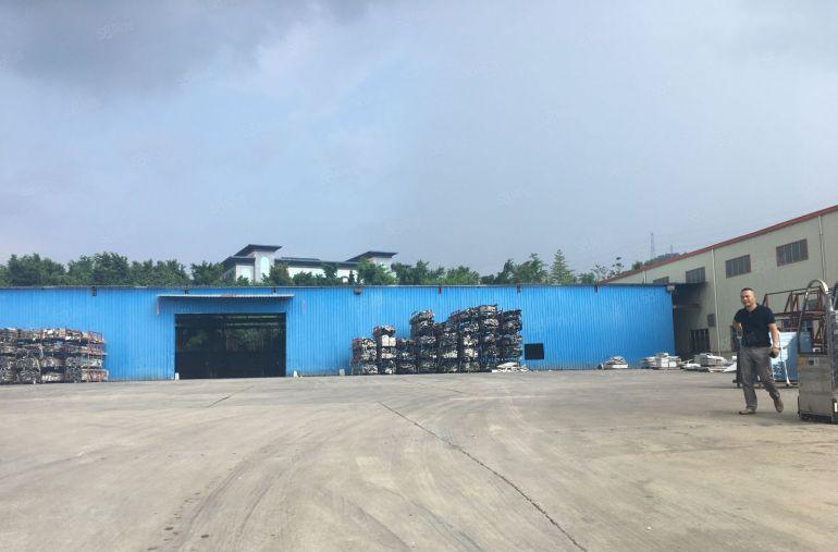 博罗园洲附近工业区3千平独门独院原房东红本钢构厂房出租可分租