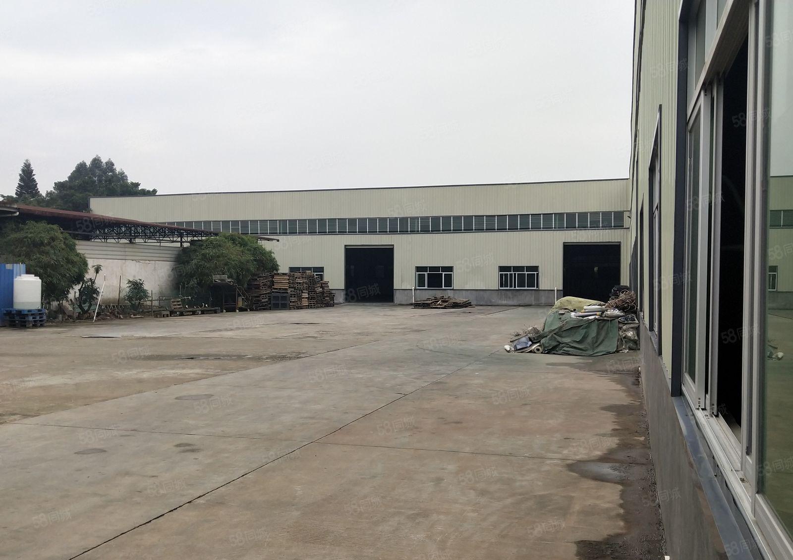 独院单一层厂房5200平方出租，宿舍800平，空地超大！