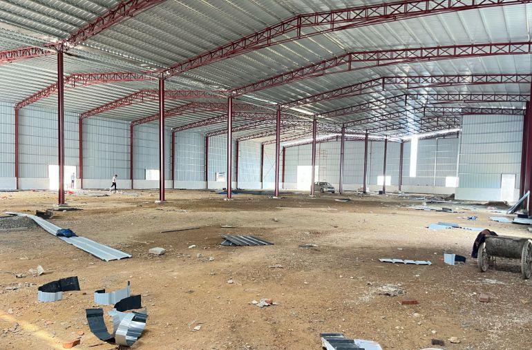 （原房东）园洲12块每平全新钢构厂房
