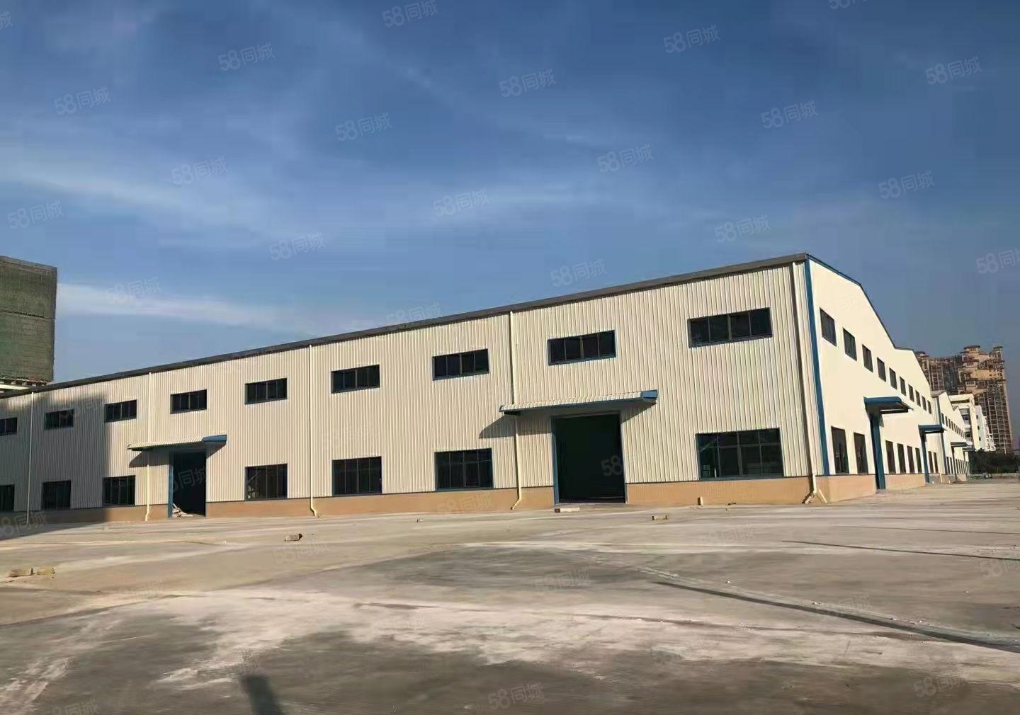 博罗县占地6万方建筑4万方钢结构厂房出租，国土证，工业用地！