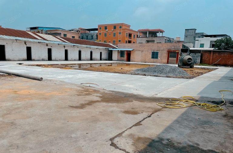 博罗石湾原房东独院单一层低价出租，车间1500平方，空地超大