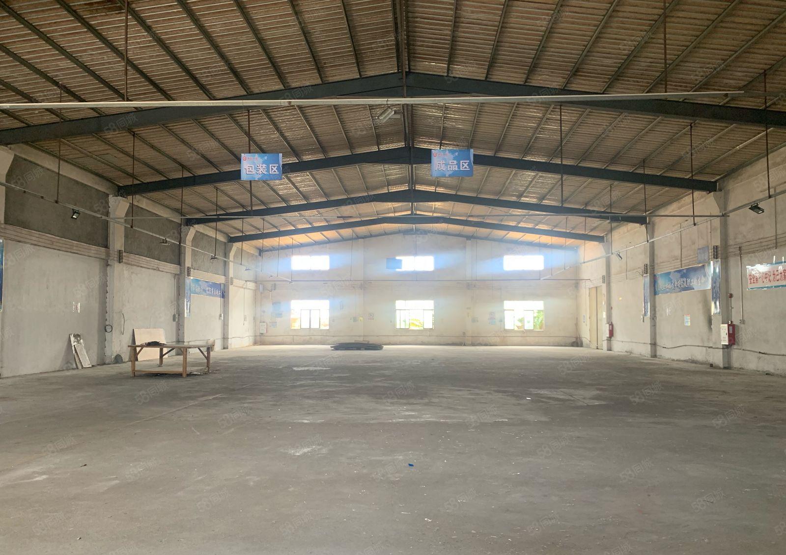 平山民营工业区一楼钢构厂房600平米(可以分租)价格低