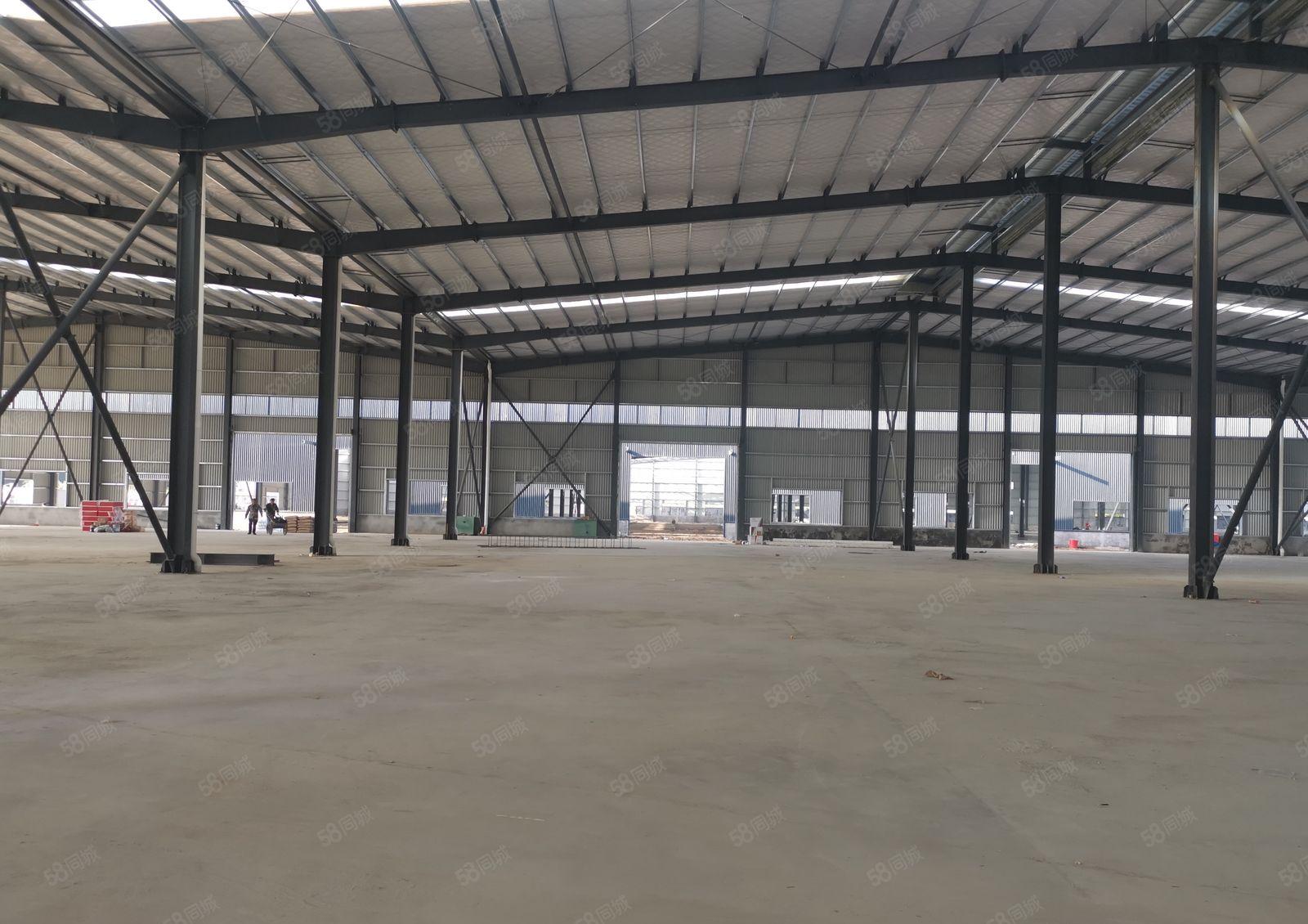 惠东大岭环城南路边证件齐全全新钢构厂房35000平方可分租