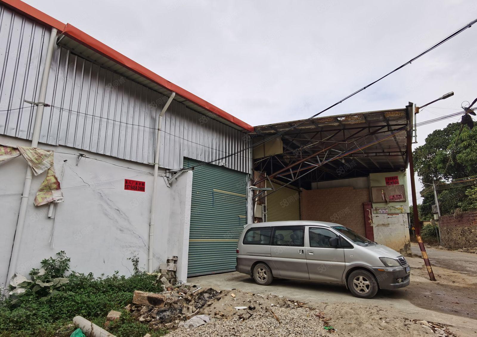 惠东县白花镇高速路口钢结构厂房滴水六米高2000平方出租