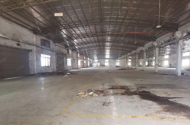 惠东白花谟岭国道可围独门独院钢结构滴水八米6000平厂房出租