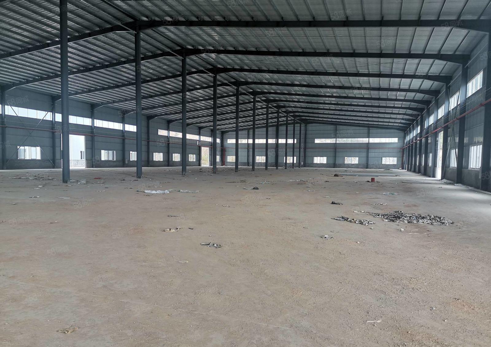 惠东10500平米原房东独院钢构厂房招租