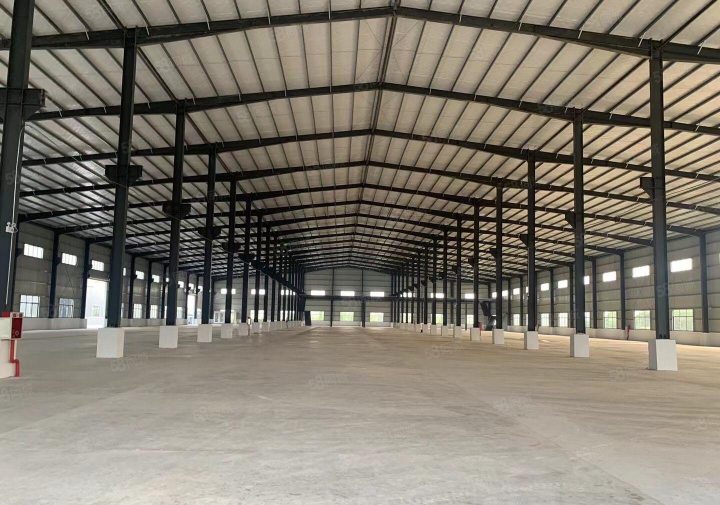 惠东稔山白云收费站全新钢构48600平方滴水10米