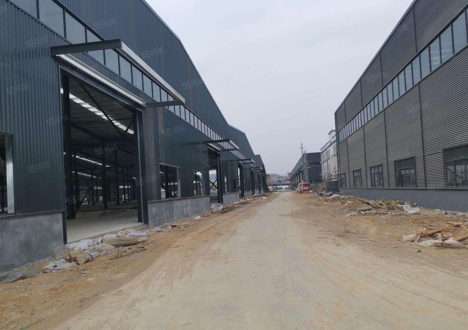 惠东大岭环城南路边证件齐全全新钢构厂房35000平方可分租