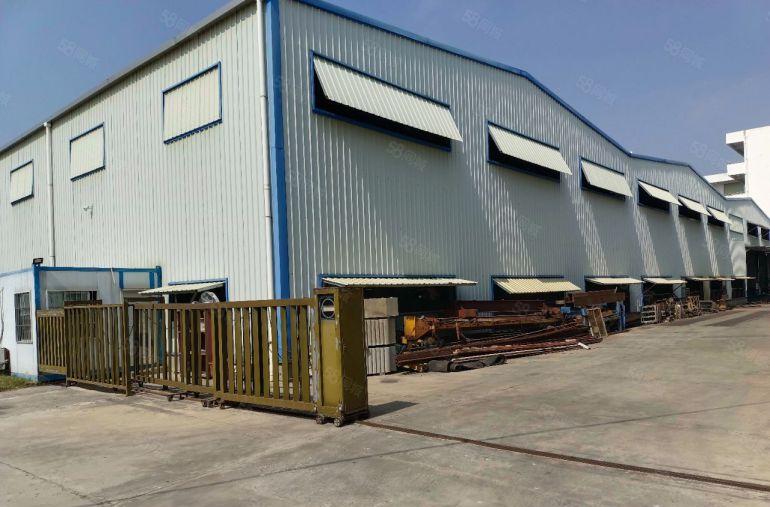 原房东单一层7000平独院带8部行车免费使用厂房出租