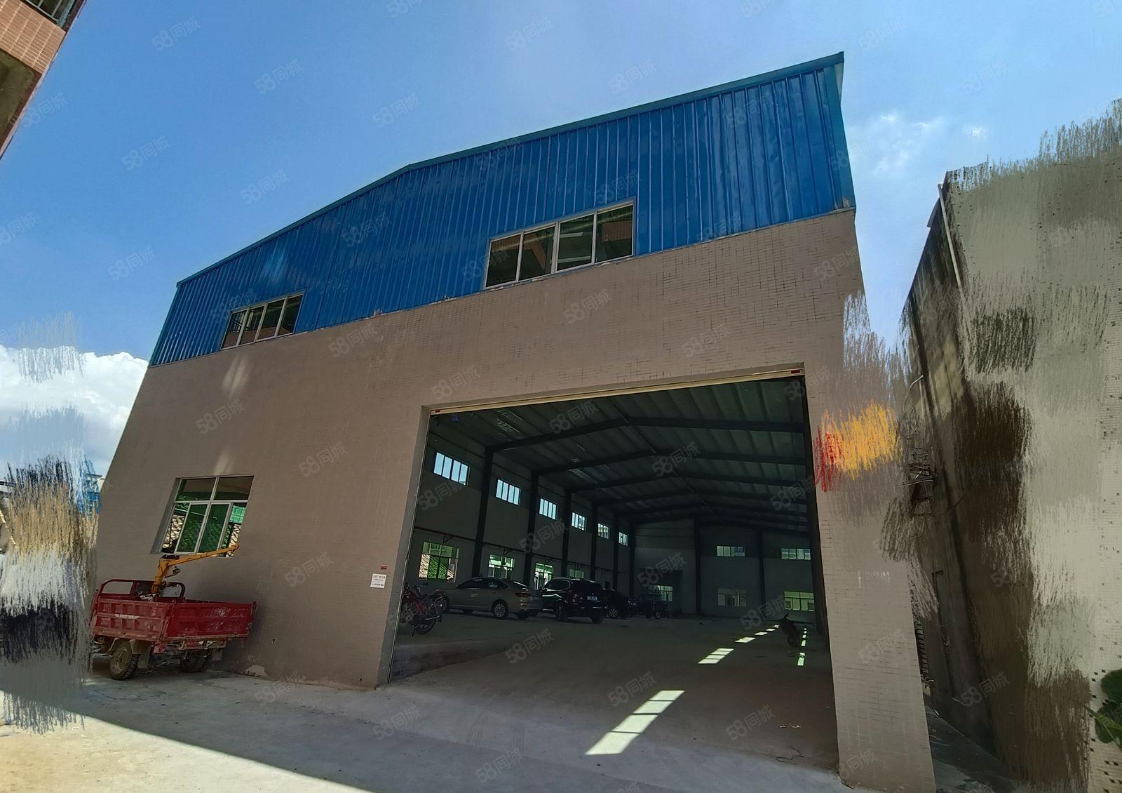 僮桥新出单一层钢构1500平滴水8米，中间无柱子，利用率高！