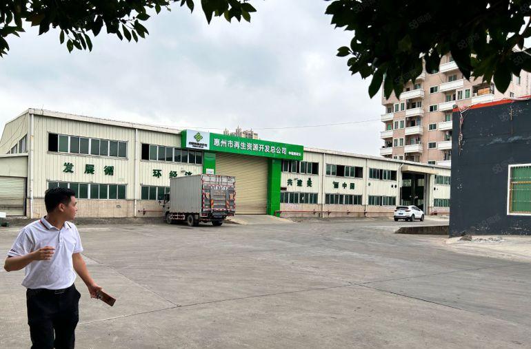 低价仲恺高速路口一公里7米高3000平方钢结构厂房出租可分租