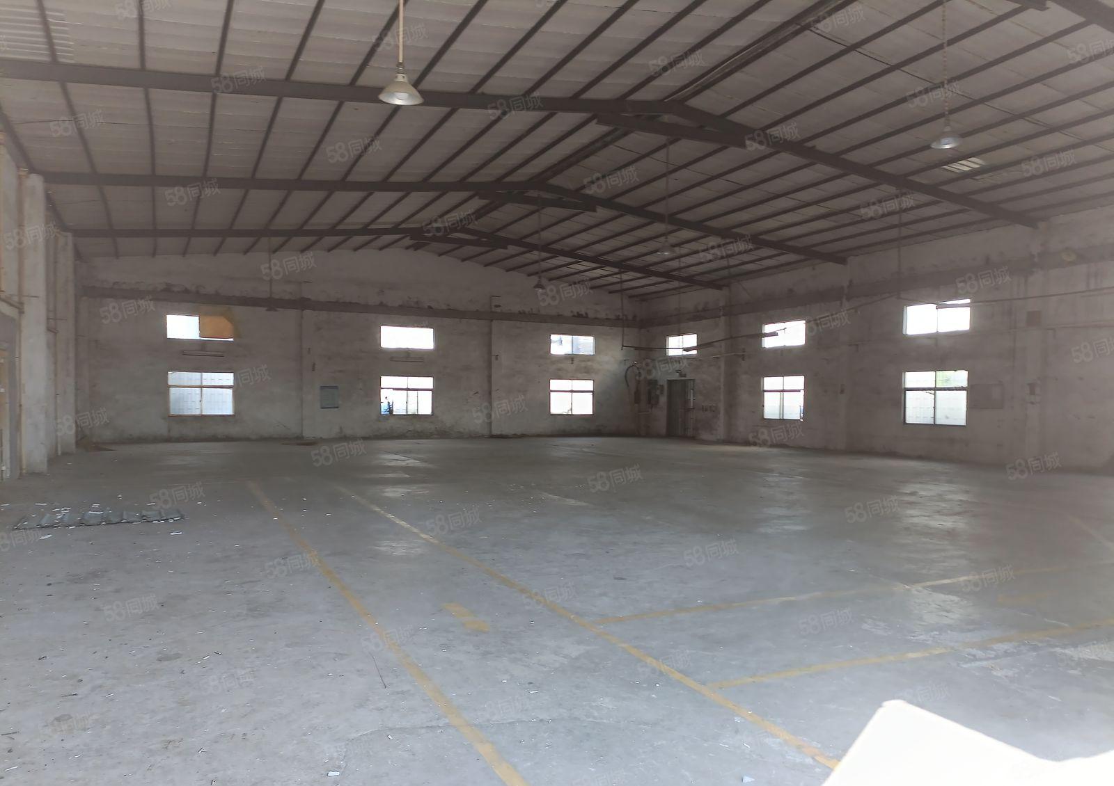 沥林独院钢构厂房2380平米出租层高8米带装修