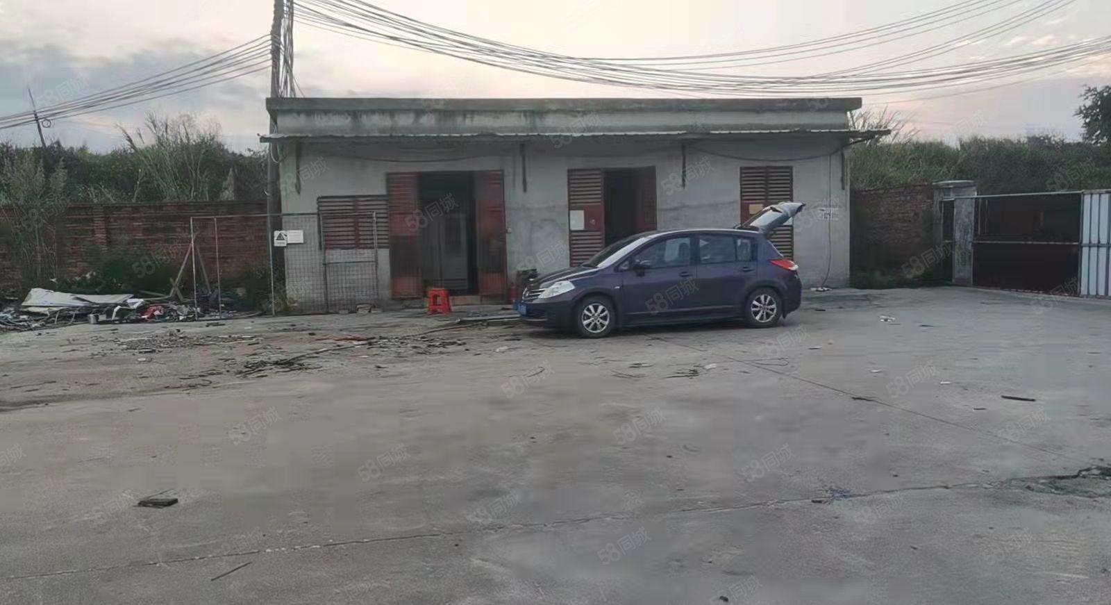 惠州靠山边独门独院钢构厂房2700平米滴水8米，空地大，