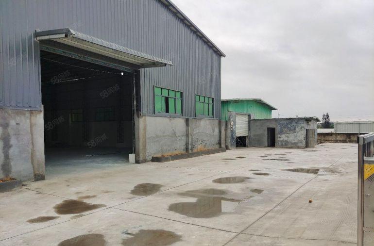 独门独院单层钢构厂房1750平方空地5000平方直租