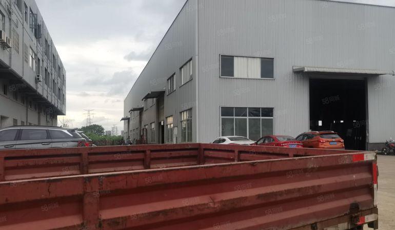 仲恺9米原房东独院钢构10800平厂房出租带4部行车超大空地