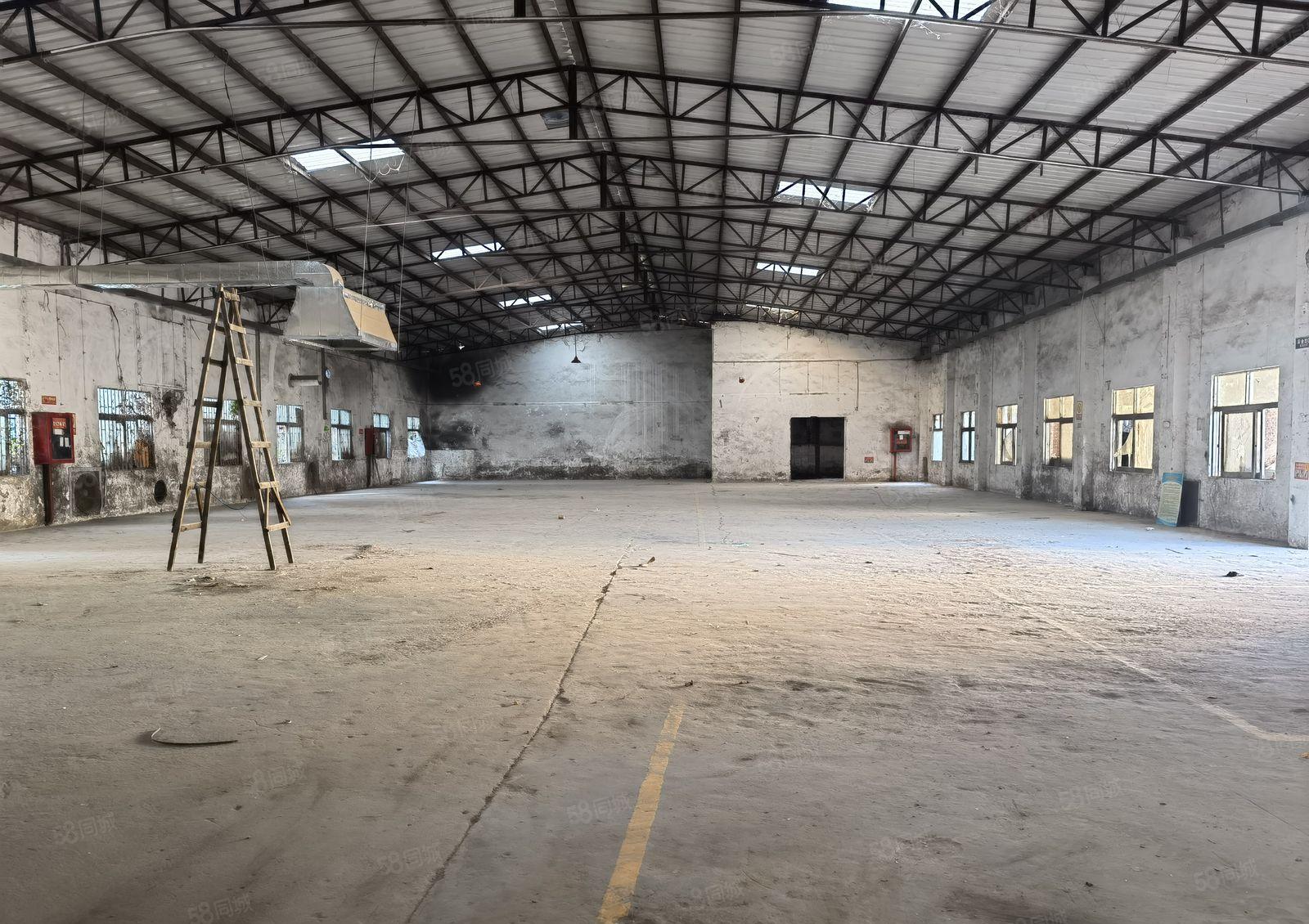 仲恺沥林1800平独院钢构厂房14元出租空地4000平免费用