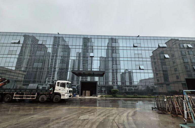 大电量超性价玻璃厂原房东全新独院滴水12米9500平厂房出租