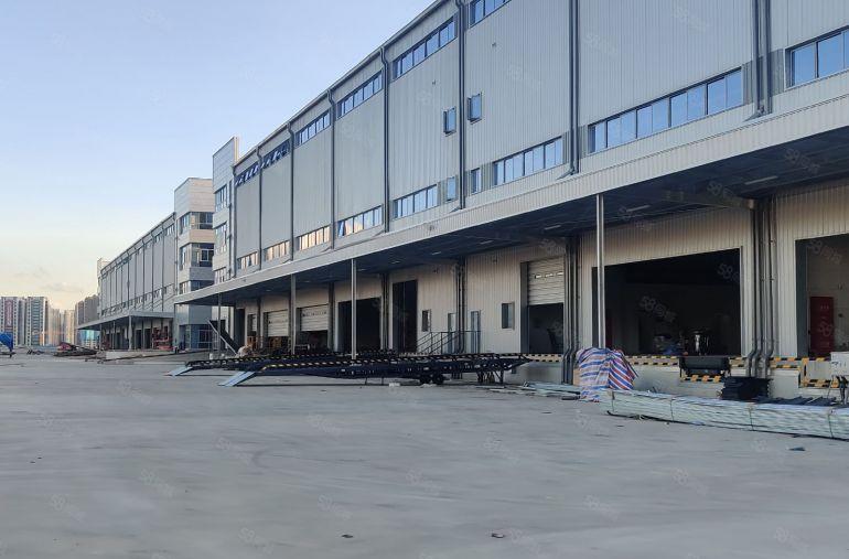 高标物流仓丙二类消防国有证件！一楼高度12米二楼10米共两层